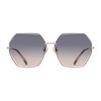 无框墨镜女士防紫外高级感显脸小眼镜女太阳镜女士款开车驾驶防晒