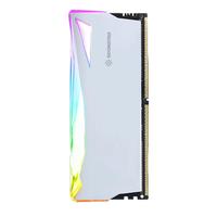 影驰 星曜 DDR4 ARGB灯条/马甲条 台式机电脑内存条 DDR4 3200 8GB 白色