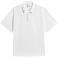 GXG奥莱肌理小方格休闲polo衫男士 白色 170/M