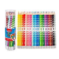 马培德Maped 可擦彩铅 素描填色彩色铅笔24色 美术手绘画笔可擦除三角彩铅笔套装 可擦24色