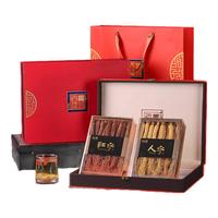 半山农 人参红参礼盒250克 长白山人参 长辈老人领导滋补年货礼盒