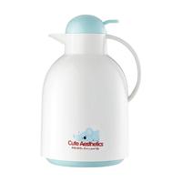 物生物（RELEA）保温壶家用大容量保温热水壶热水瓶暖水壶暖壶玻璃内胆保温瓶暖瓶 2.2L-考拉薄荷蓝