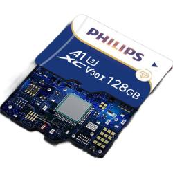 飞利浦 8GB TF(MicroSD) 内存卡 A1 4K V10 U1 高速耐用行车记录仪 相机监控存储卡 读速130MB/s