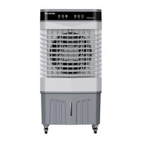 美菱 MELING（MeiLing）空调扇制冷风扇水冷风机大风量可移动降温冷气机家用商用工业餐厅车间用 家用机械款【0.8米+30L水箱+100W】