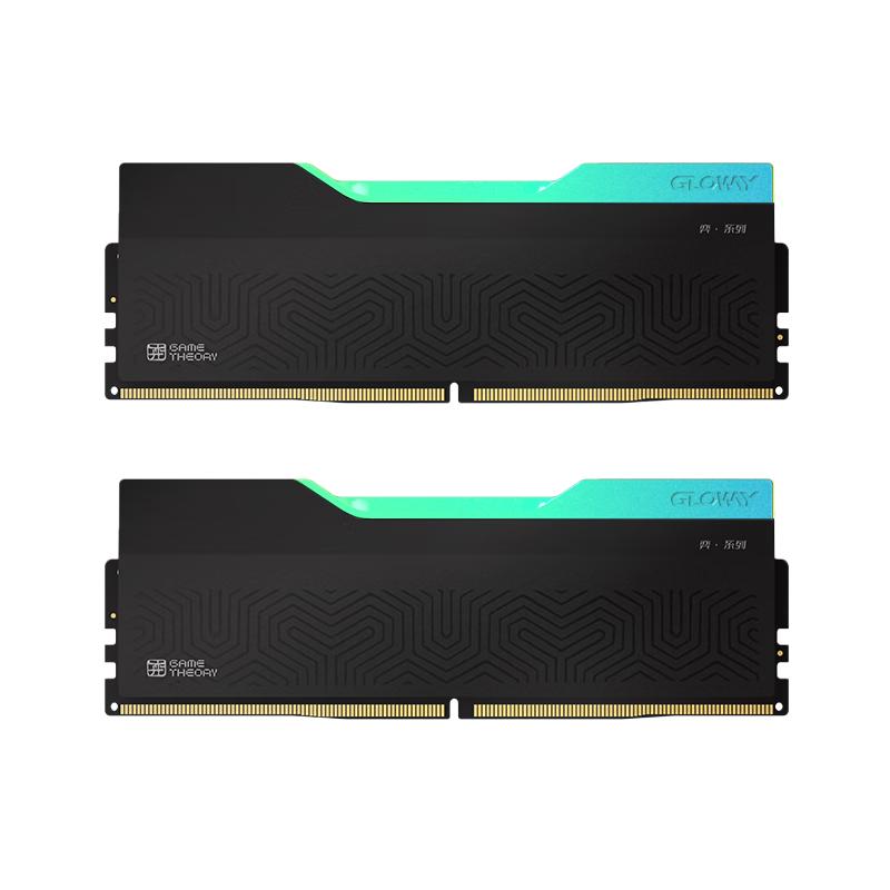光威（Gloway）96GB(48GBx2)套装DDR5 6400 台式机内存条龙武RGB系列海