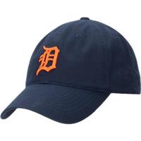 美职棒(MLB)男女帽子软顶棒球帽休闲鸭舌帽户外运动夏季遮阳帽 底特律老虎队/深海军蓝色/66 均码 F
