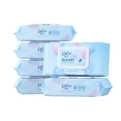 可心柔 湿巾 80抽*6包 婴儿手口屁专用湿巾  EDI纯水