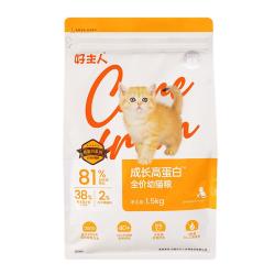 好主人 银装好主人幼猫猫粮全价无谷奶糕粮全营养3斤