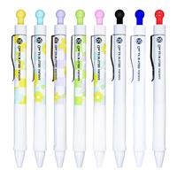 樱花SAKURA按动式针头中性笔0.5蓝色办公签字笔考试水笔水性笔耐光耐水耐热动彩笔 蓝色单支