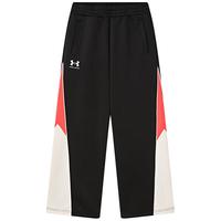 安德玛(Under Armour)女童休闲直筒宽松长裤百搭春季长裤251225538 黑色 130cm