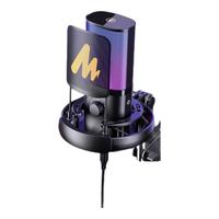 maono/闪克 降噪 电容麦克风 内置声卡 USB线 桌面话筒