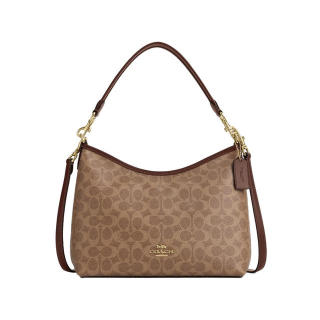 COACH 女包LAURELHOBO流浪包 棕CV975