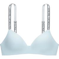 维多利亚的秘密(Victoria's Secret)杨幂田曦薇同款 维密冰川纱小冰杯5.0 冻感文胸透气无痕女士内衣 12M7天空蓝-无钢圈 70B (32B)