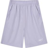 鸿星尔克（ERKE）童装男女大小童涤纶夏季速爽透气五分短裤如梦紫165