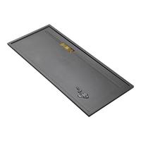 琦轩源仿乌金石茶盘托盘一体式功夫茶具茶台家用会客高端中式排水式茶海 祥云长方茶盘(不含茶具)
