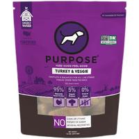 PURPOSE璞斯冻干狗粮pp冻干主食生骨肉幼犬小型犬高蛋白狗粮 火鸡冻干肉饼397g【效期25.11.8