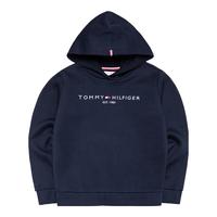 Tommy Hilfiger汤米儿童童装卫衣秋季女童时尚连帽卫衣中大童上衣外套 暗夜蓝 150 /M 【身高140-152cm】