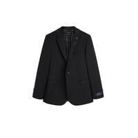 太平鸟男装 秋季修身西装外套男B1BAC3X01 黑色 2XL XXL