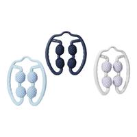 Keep环形按摩器泡沫轴滚轮消肌肉瑜伽夹腿肩颈手臂放松 樱粉