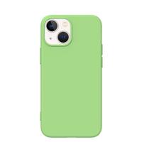 Best Coac 适用苹果13手机壳保护套 iphone13亲肤仿液态硅胶软壳全包防摔壳 抹茶绿 6.1英寸
