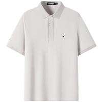 Navigare意大利小帆船男士防蚊翻领T恤休闲短袖POLO衫1325525518 灰 L 