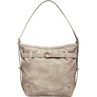 Tata他她复古软皮水桶包女手提大容量托特包通勤百搭