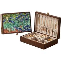 初心实木首饰盒高档收纳盒黄金珠宝戒指项链盒大容量