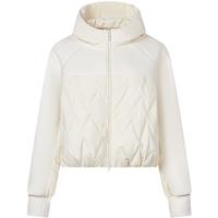 波司登（BOSIDENG）清仓春秋谷爱凌同款轻薄羽绒服女鹅绒休闲保暖连帽外套 白8915 L 170/92A