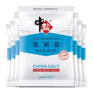 中盐未加碘低钠盐无碘盐食用盐加钾甲状腺家用调味料内陆盐巴