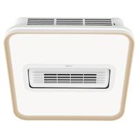  BULL/公牛 双摆风 贯流无叶风扇灯  三色可调 奶油金 37-48W 1个