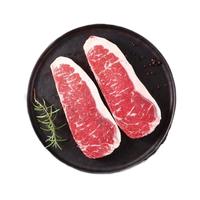 BRIME CUT 谷饲原切西冷牛排净重 2斤 生鲜牛肉聚会烤牛扒源头直发