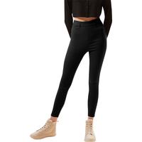 蕉下（beneunder）保暖打底裤女秋冬季外穿户外裤高弹紧身裤子高腰小黑裤 云碳黑/厚绒款 M 160/68A 160/68A(M)