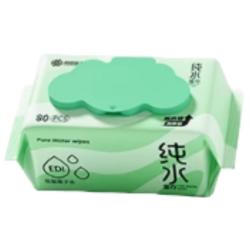 超亚医药 超亚婴儿手口湿巾新生儿湿纸巾手口屁屁纯水洁面湿巾柔肤温和80抽*1包