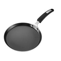 法焙客千层平底锅8寸黑晶陶瓷涂层小煎锅蛋糕班戟皮家用不粘班戟锅22cm 【陶瓷涂层】22CM黑晶款千层锅