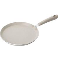 法焙客（FOR BAKE）麦饭石色千层锅 不粘平底煎锅班戟皮平底锅煎蛋煎饼锅24CM 9寸/24CM白色千层锅