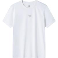 361°儿童速干短袖2025夏季男女童(3-12岁)运动上衣透气短T恤 140白 本白