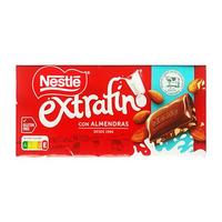 雀巢（Nestle）西班牙牛奶杏仁巧克力 123g/盒 【短保6月到期】 牛奶杏仁味123g