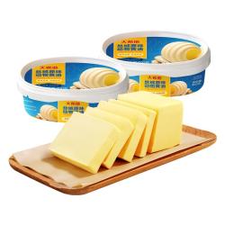大希地 动物黄油400g*2 不添加盐 烘焙早餐蛋糕面包三明治吐司煎烤牛排