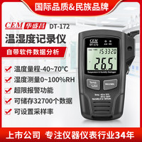 华盛昌 DT-172 高精度温湿度记录仪 USB数据传输分析仪 DT-172温湿度记录仪