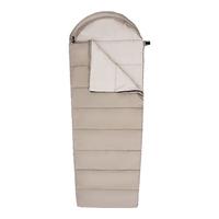 探险者（TAN XIAN ZHE） 睡袋成人冬季户外加厚防寒可拼接睡袋帐篷露营午休被子两用款 0149睡袋月光灰2KG