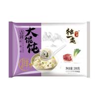 润昊独一处纯肉馅大馄饨290g10只 鲜肉手工大馅云吞 速食早餐半成品 【汤鲜味美】纯肉馅大馄饨 290g