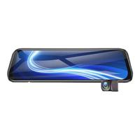 梦多福 MODOFO行车记录仪360度全景24时记录4k高清前后双录倒车影像流媒体 4K三镜头丨手机互联+HDR+64G卡 10寸高清流媒体【下单即贈64G内存卡】