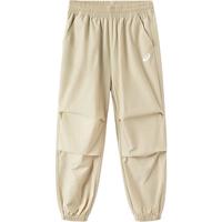 亚瑟士（asics）童装2025年夏季吸湿速干运动裤梭织透气防晒长裤332251082319 8005浅卡其 170