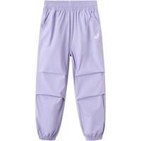 亚瑟士（asics）童装2025年夏季吸湿速干运动裤梭织透气防晒长裤332251082319 6000紫色 130