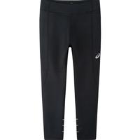 asics亚瑟士童装儿童透气运动紧身裤女童打底裤瑜伽裤 001黑色 140 cm 140cm