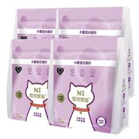 移动端、京东百亿补贴：N1爱宠爱猫 N1 爱宠爱猫木薯混合猫砂 2.3kg*4包（共赠6包）