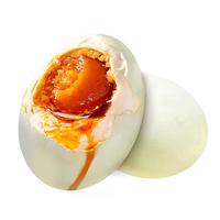 荆八宝 熟咸鸭蛋 即食起沙流油鸭蛋盐蛋 真空包装 6枚装【单颗60g+】