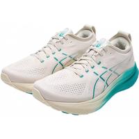 亚瑟士（ASICS）男鞋跑步鞋 2025夏GEL-KAYANO 31轻便专业支撑马拉松透气跑鞋 黑色/米黄色【支撑】 【KAYANO 31】 44.5 (内长282.5mm)