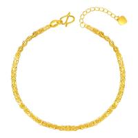 水贝水贝黄金全凤尾手链足金999女款送闺蜜 全凤尾手链金重约2g