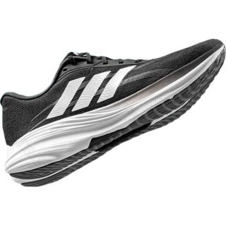 adidas 男鞋女鞋夏季专业竞速训练透气网面缓震运动跑步鞋JS2328   40 白/碳黑/一号黑